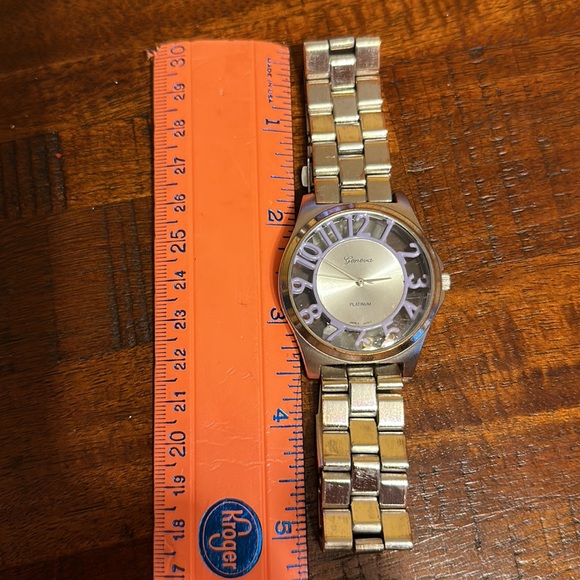 Geneva Platinum Jewelry Geneva Watch Poshmark